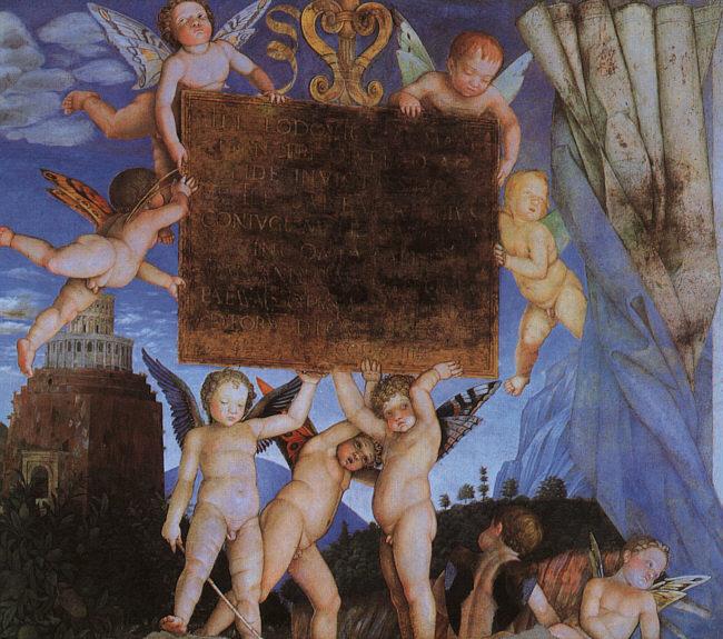 Andrea Mantegna Camera degli Sposi France oil painting art